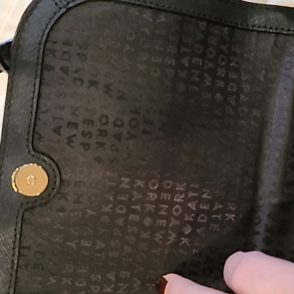 NWT Kate Spade Large Carsen Laurel Way Glitter Crossbody Bag - Picture 9 of 14